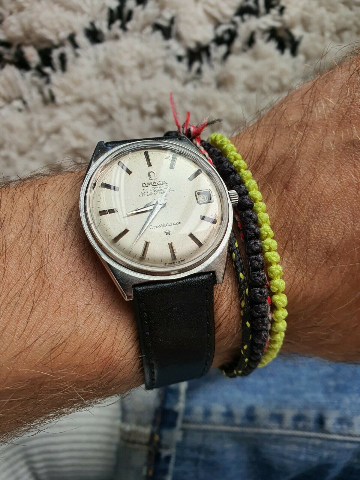 Vintage Omega Constellation Male Automatic Watch 1969