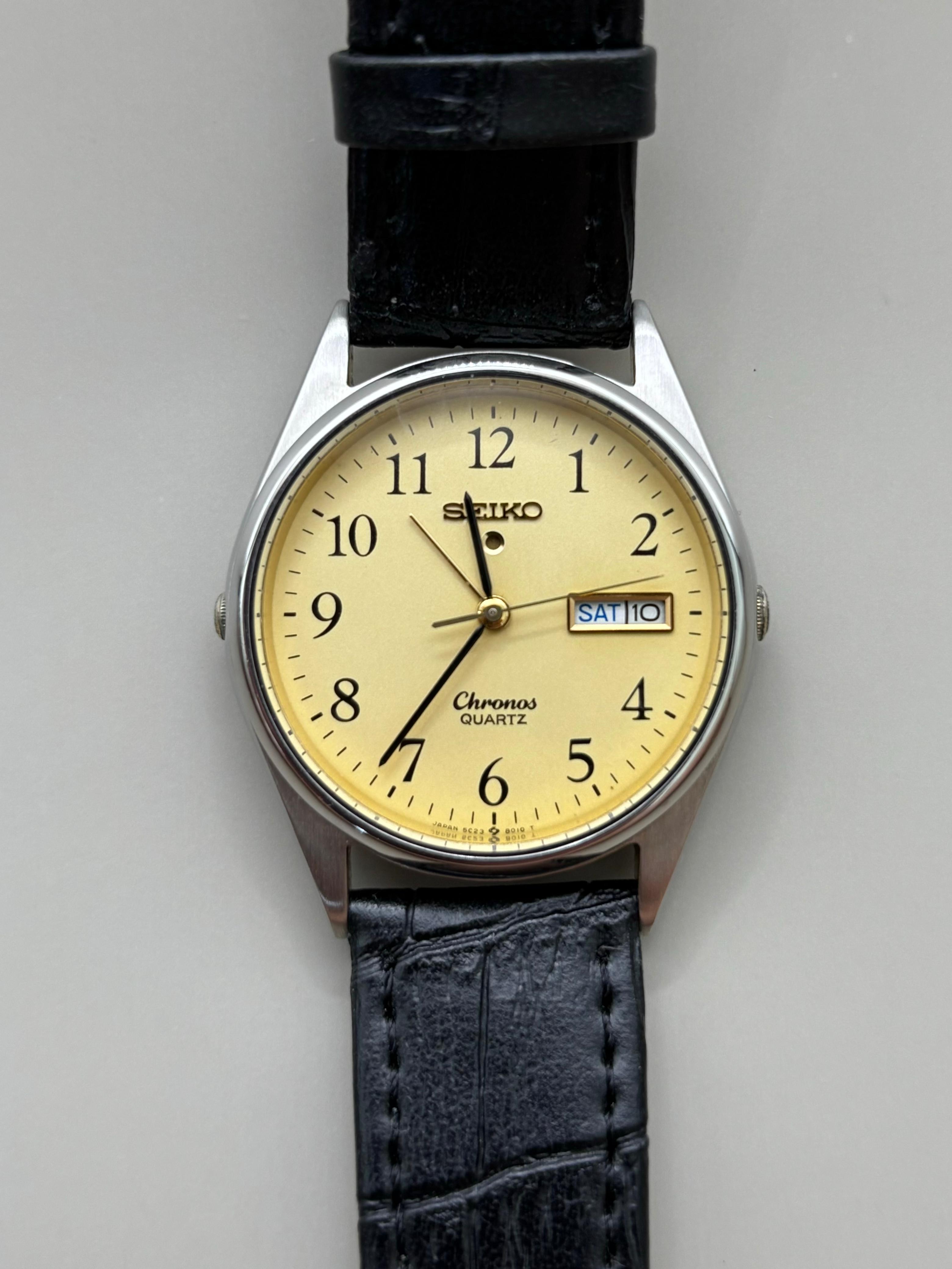 Best Birthday Gift: Vintage Watch Seiko Chronos Alarm