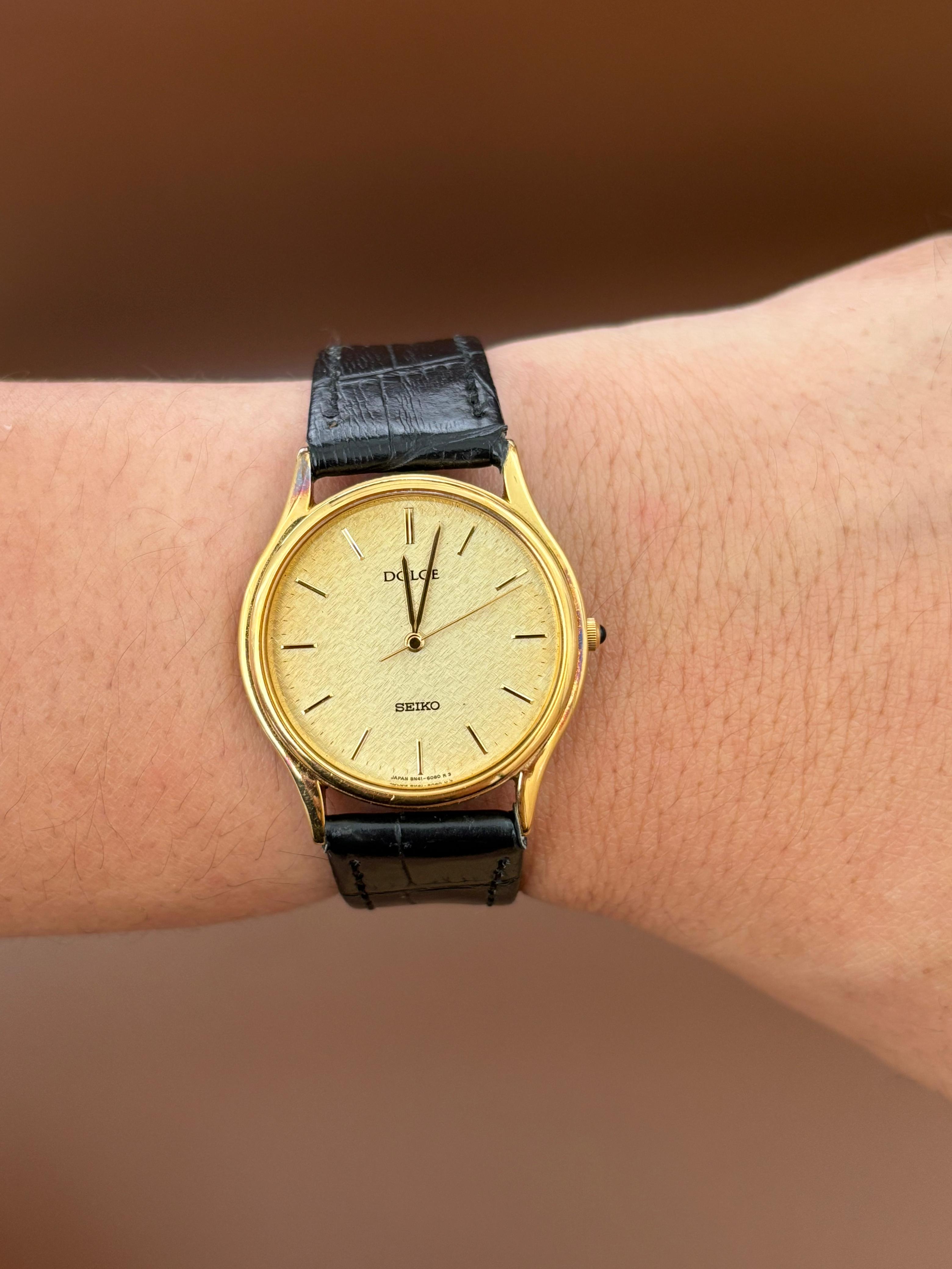 Elegance in Simplicity: A Review of the Minimalist Seiko Dolce Gold